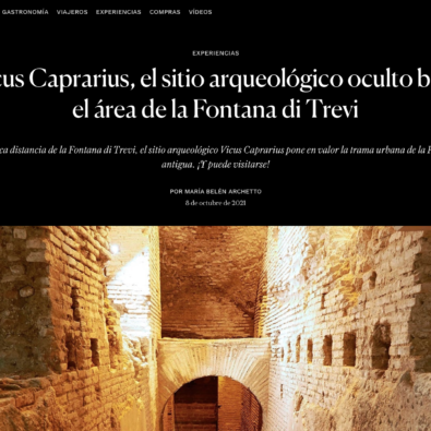 Condé Nast Traveler Spain Vicus Caprarius